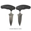 Full-size Titanium Push Dagger - Image 2